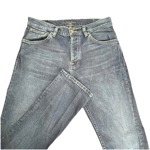 Nudie Jeans Other - Nudie Jeans Grim Tim New Ink‎ Men’s 32x31 Blue Button Fly